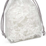 Flat Bottom Organza Bags 5 1/2''x11/2''x10 1/2'' for Wedding Gift Bags