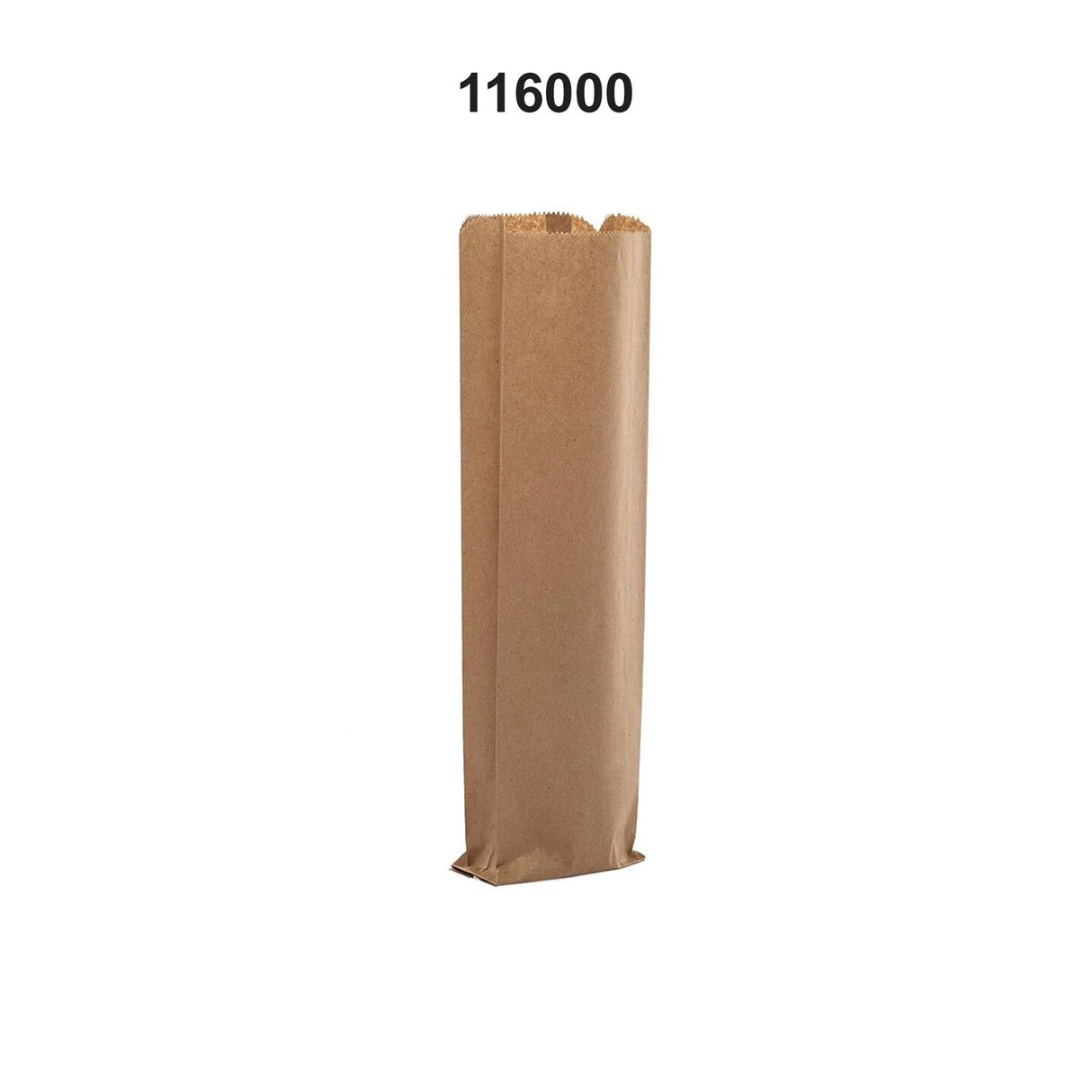 Tall Gusseted Paper Wine Bag 5" x 2" x 18"