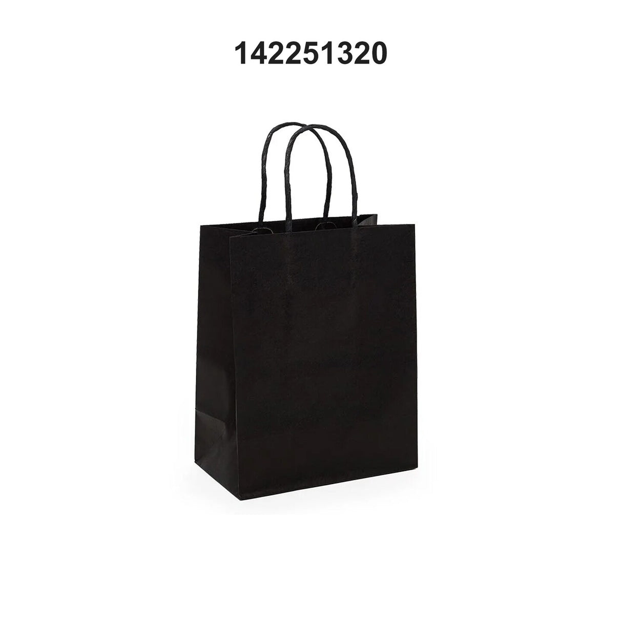 Compact Kraft Paper Shopping Bag 5.5" x 3.25" x 13"