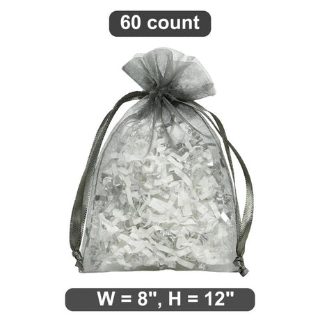 8” x 12” Organza Pouches Perfect for Jewelry Wrapping