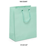 Stylish Matte Euro Tote 13" x 5" x 10"