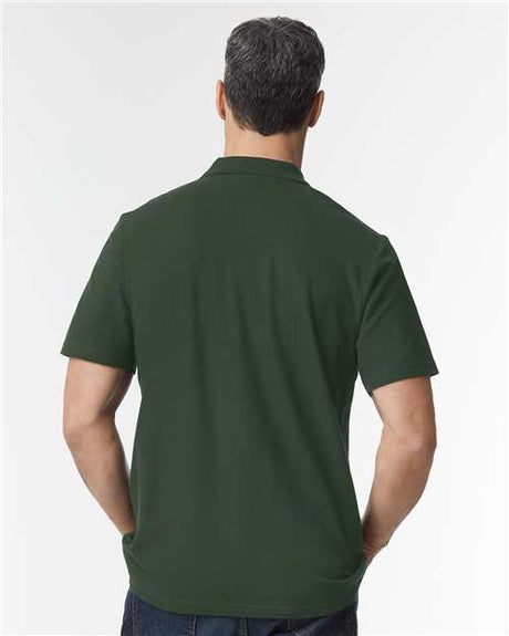 Gildan Softstyle Short Sleeve Pique Polo Shirt | Semi-Fitted Cotton