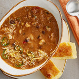Bistro Soups by Vienna Beef Sweet Heat Turkey Chili with Beans 4 lb. - 4/Case