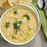 Bistro Soups by Vienna Beef Broccoli and Cheese Soup 4 lb. - 4/Case