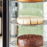 Sirabella's 12-Slice Pre-Cut Vegan Cheesecake 42 oz. - 6/Case