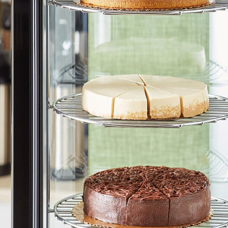 Sirabella's 12-Slice Pre-Cut Vegan Cheesecake 42 oz. - 6/Case