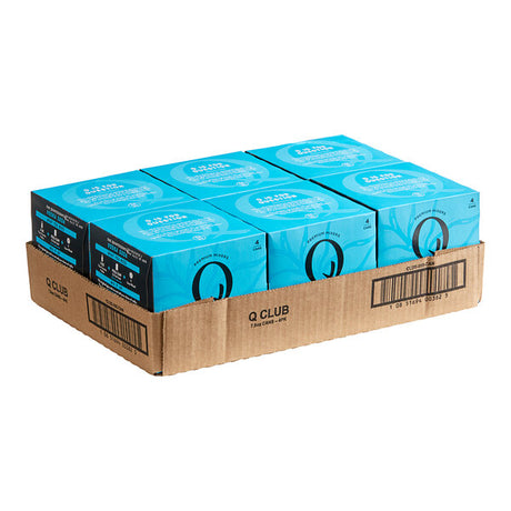 Q Mixers Premium Club Soda Can 7.5 fl. oz. - 24/Case
