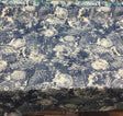 Fezara Indigo 100 Percent Cotton Fabric - Indigo, 55" Width, 100,000 Double Rubs (1 Yard)