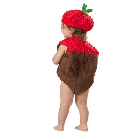 Chocolate Dipped Strawberry Costume - Kids