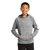 Youth PosiCharge Electric Heather Fleece Hooded Pullover