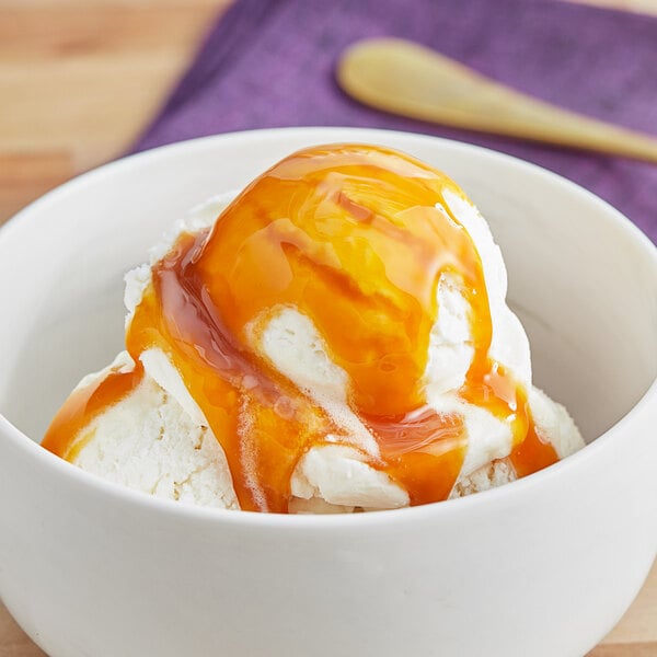 Oringer Caramel Dessert / Sundae Topping 3/4 Gallon - 3/Case