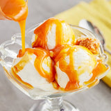 Oringer Salty Caramel Dessert / Sundae Topping 3/4 Gallon - 3/Case