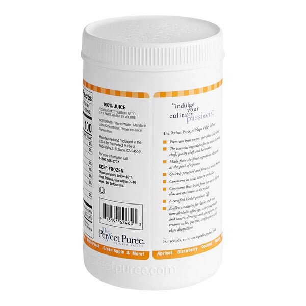 Perfect Puree Mandarin / Tangerine 100% Fruit Concentrate 30 oz.