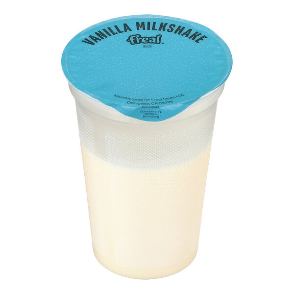 f'real Made to Order Vanilla Milkshake 10 fl. oz. - 12/Case