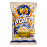 PIRATE'S BOOTY Cheddar Blast Rice and Corn Puffs with Extra White Cheddar 1.25 oz. - 12/Case