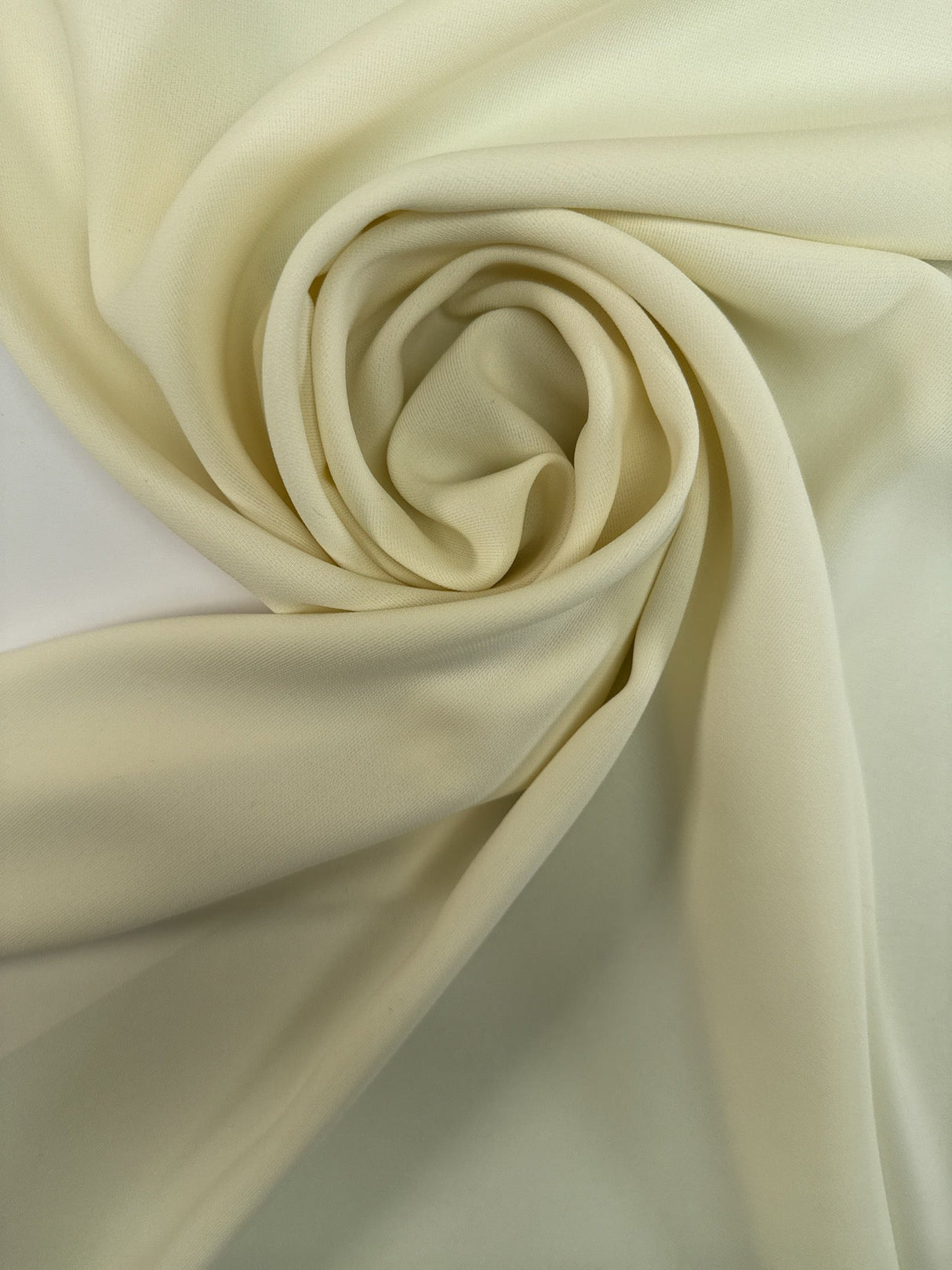 White Polyester Piqué Woven