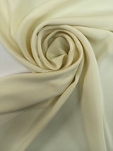 White Polyester Piqué Woven