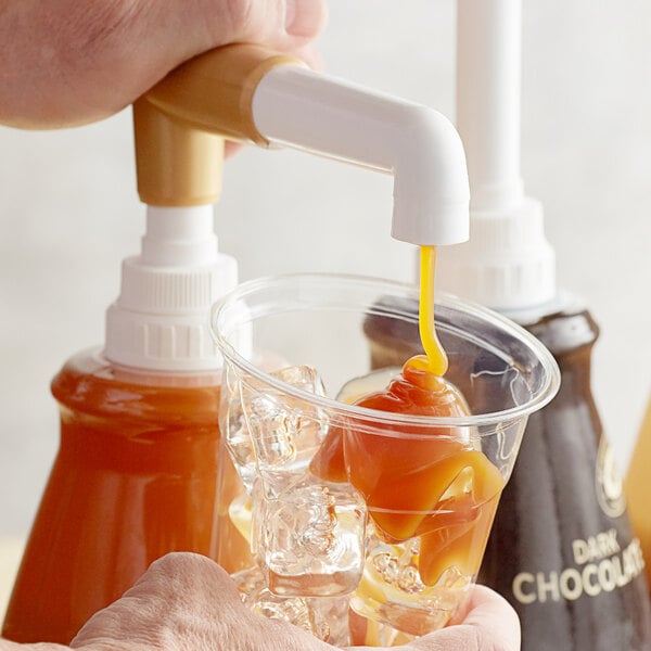 Torani Puremade Caramel Flavoring Sauce 64 fl. oz. - 4/Case