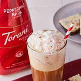 Torani Puremade Peppermint Bark Flavoring Sauce 64 fl. oz. - 4/Case