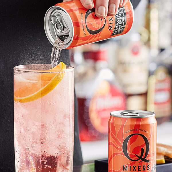 Q Mixers Sparkling Grapefruit Can 7.5 fl. oz. - 24/Case