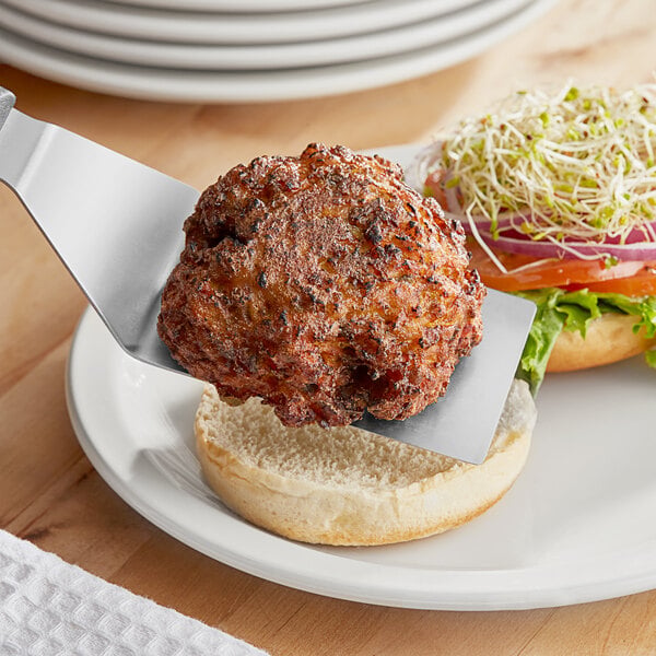 Ratner's Veggie Grillers Vegan Burger 5 oz. - 32/Case