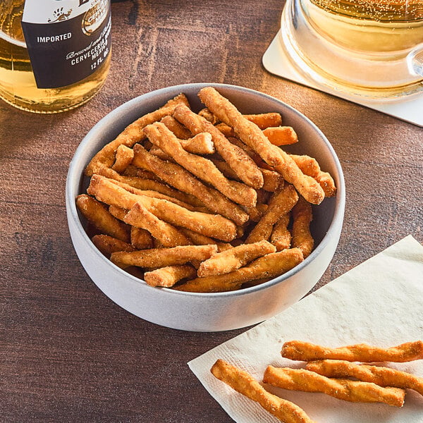 DOT'S HOMESTYLE PRETZELS Honey Mustard Seasoned Pretzel Twists 16 oz. - 10/Case