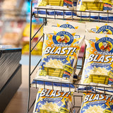 PIRATE'S BOOTY Cheddar Blast Rice and Corn Puffs with Extra White Cheddar 1.25 oz. - 12/Case