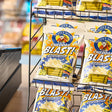 PIRATE'S BOOTY Cheddar Blast Rice and Corn Puffs with Extra White Cheddar 1.25 oz. - 12/Case
