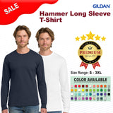 Gildan® Hammer Crewneck Long Sleeve T-Shirt