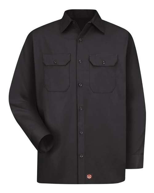 Red Kap Men's Utility Long Sleeve Work Shirt