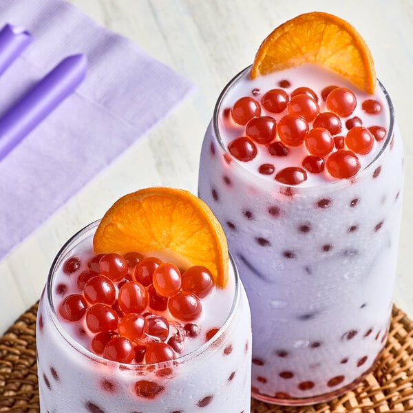 Bossen Pure25 Pomegranate Bursting Boba 7.04 lb. - 4/Case