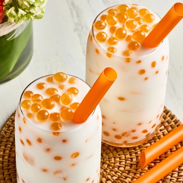 Bossen Pure25 Passion Fruit Bursting Boba 7.04 lb. - 4/Case