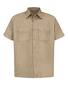 Red Kap Men's Utility Short Sleeve Work Shirt