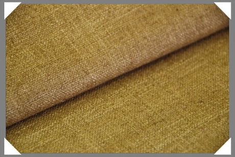 Tobacco Matka Silk Matka Fabric - Tobacco, Textured Woven Fabric (1 Yard)
