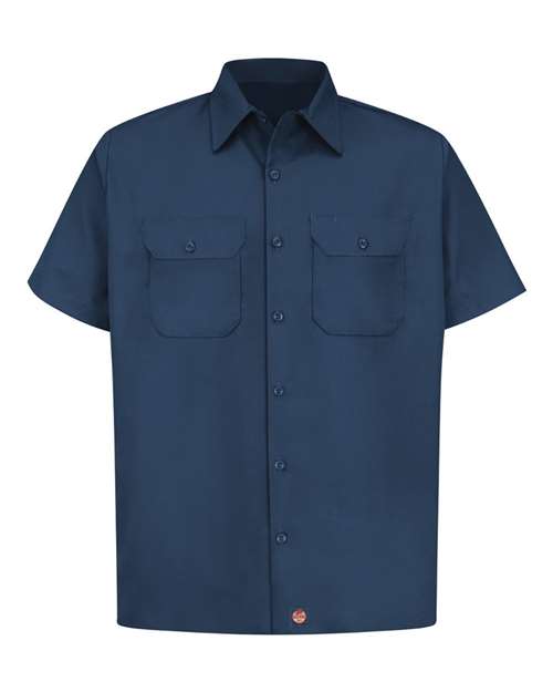 Red Kap Men's Utility Short Sleeve Work Shirt