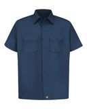 Red Kap Men's Utility Short Sleeve Work Shirt
