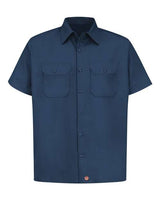 Red Kap Men's Utility Short Sleeve Work Shirt