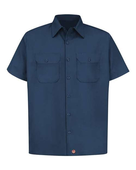 Red Kap Men's Utility Short Sleeve Work Shirt