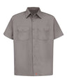Red Kap Men's Utility Short Sleeve Work Shirt