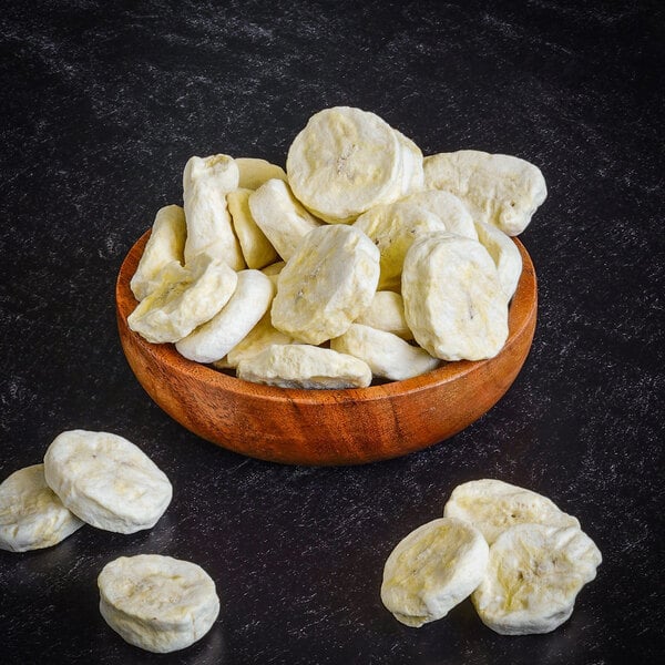 Rainforest Supply Freeze-Dried Sliced Banana 0.5 lb.
