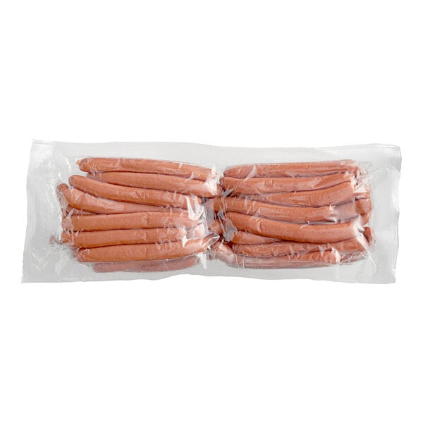 Sabrett 6 3/8" 10/1 Natural Casing Beef Frank - 50/Pack
