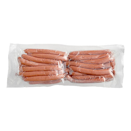Sabrett 6 3/8" 10/1 Natural Casing Beef Frank - 50/Pack