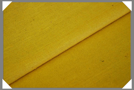 Buttercup Matka Silk Fabric - Buttercup, Solid, 44/45" Width (1 Yard)