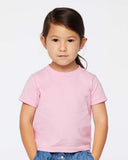 RADYAN® Toddler Cotton Crewneck Short Sleeve Jersey T-Shirt