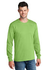 Port & Company® Crewneck Long Sleeve Core Cotton Tee