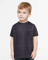 RADYAN® Toddler Fine Crewneck Short Sleeve Jersey Tee - 3321