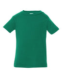 RADYAN® Infant Fine Jersey Short Sleeve Crew Neck Tee - 3322
