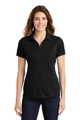 Sport-Tek® Women's Posi Charge Racer Collared Short Sleeve Mesh Polo