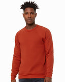 BELLA + CANVAS® Sponge Fleece Raglan Crewneck Long Sleeve Sweatshirt