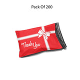 Poly Bag Mailer 10" x 13" Glossy Multi Design Envelopes | Premium Plastic Mailing & Courier Bags